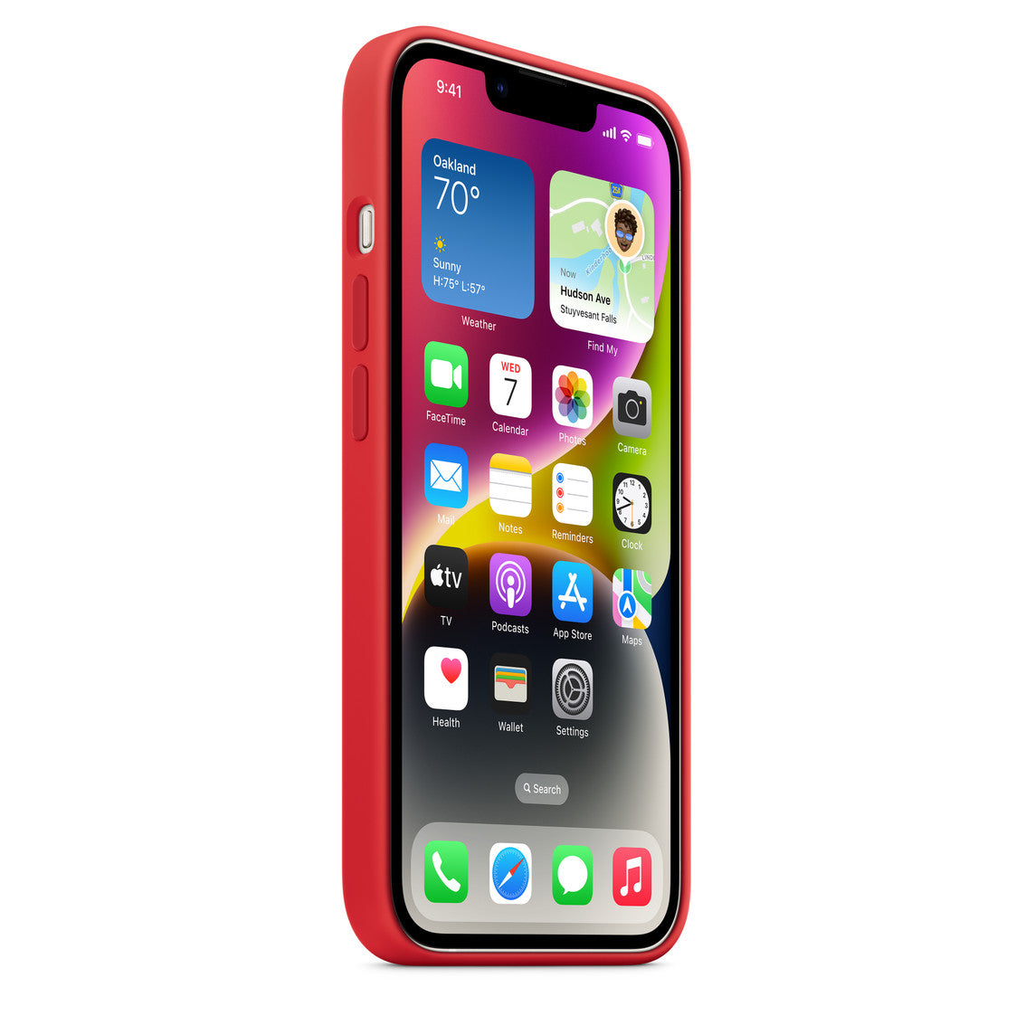 Coque en silicone Rouge